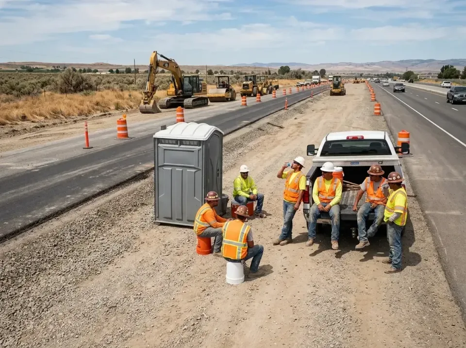 highway-road-construction-crew-007 — frequently asked questions, Porta Potty and Restroom Rentals in Huxley, IA